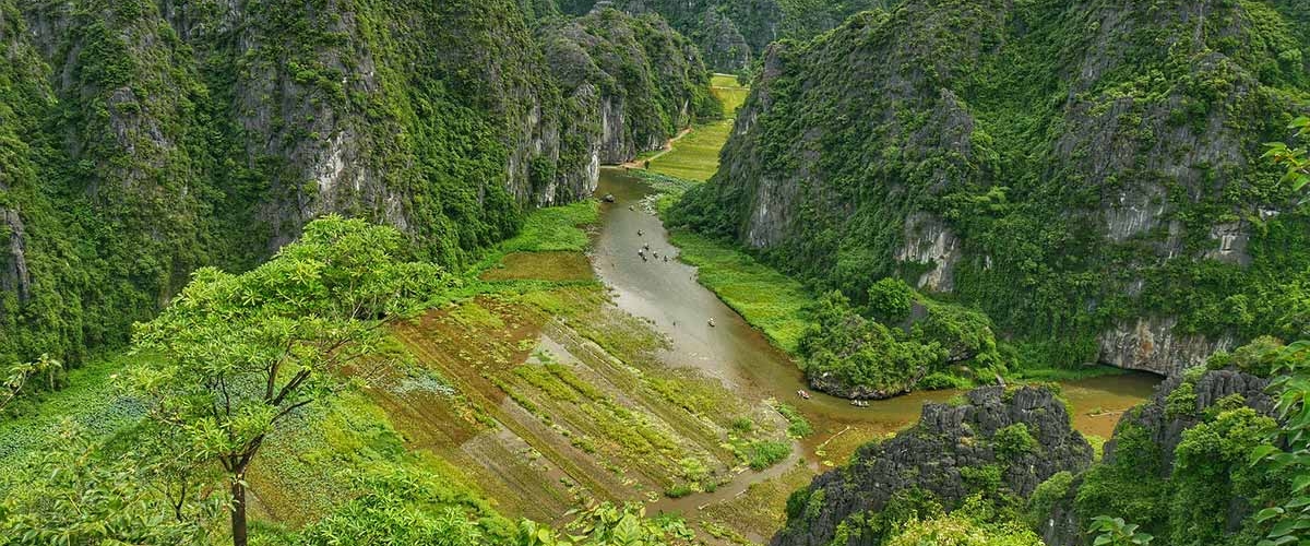 BAI DINH - TRANG AN - MUA CAVE -1 DAY TRIP BY LIMOUSINE